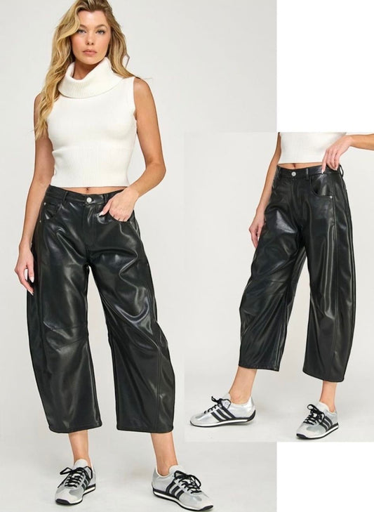Leather pants
