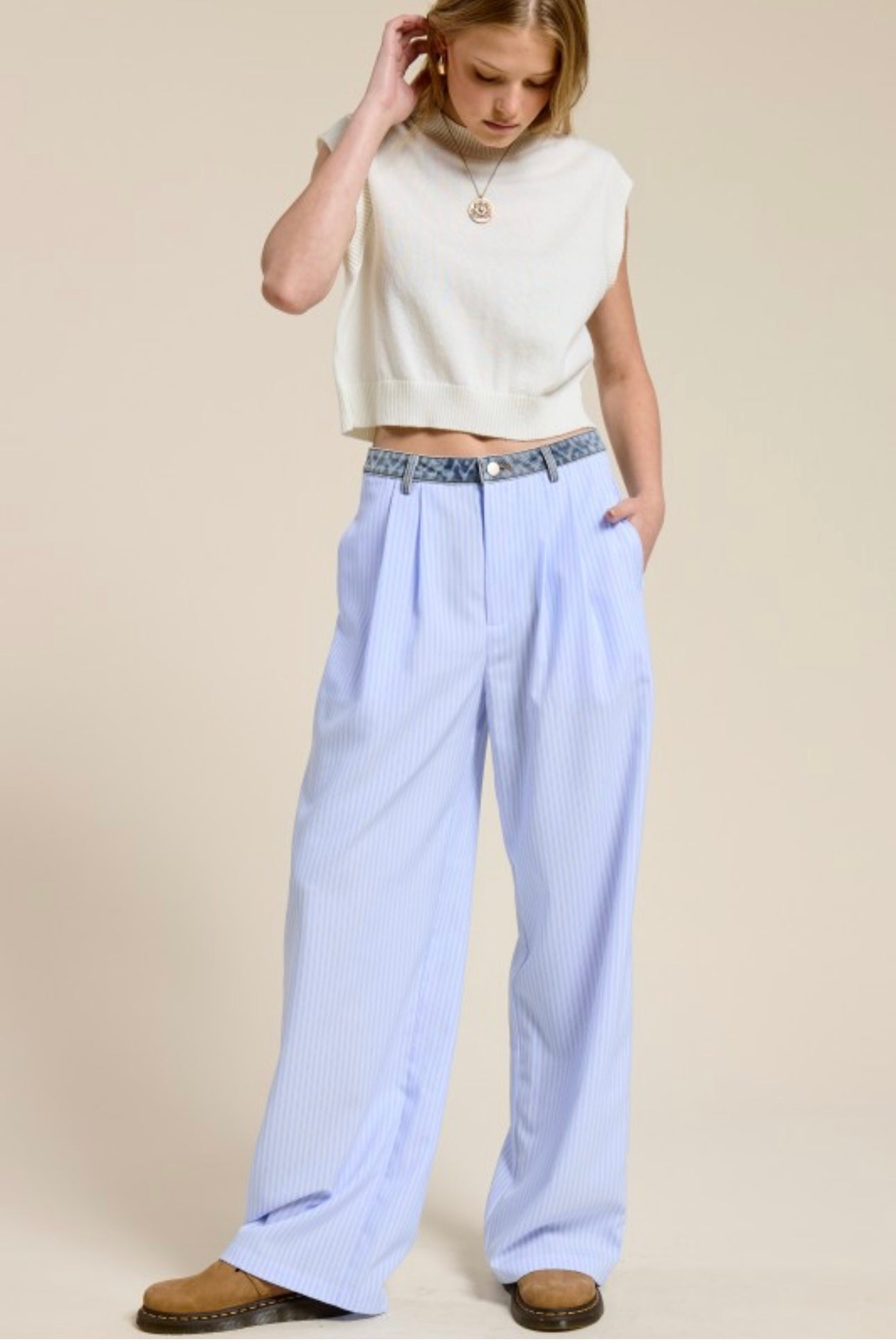 Mimo Doble waist pants