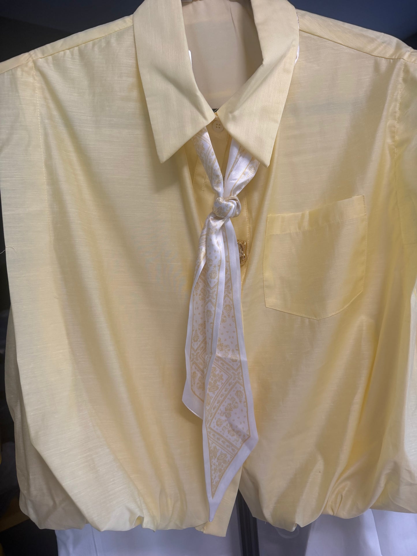 Nudo butter yelow blusa