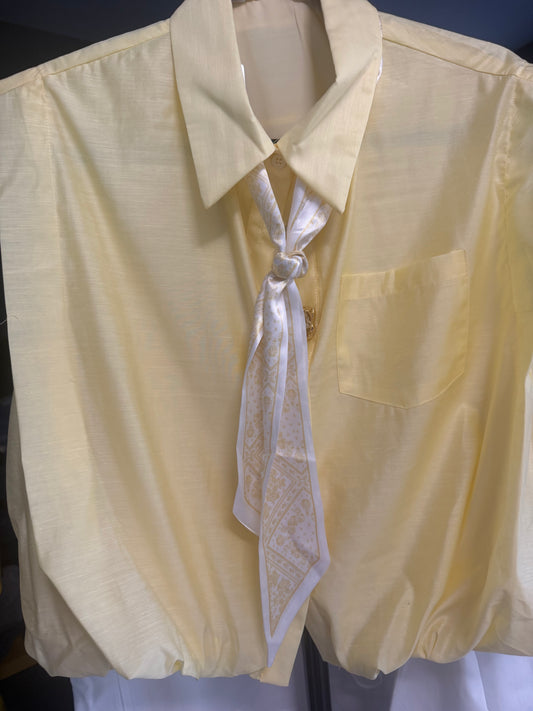 Nudo butter yelow blusa